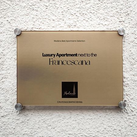 מודנה Luxury Apartment Next To The Francescana מראה חיצוני תמונה
