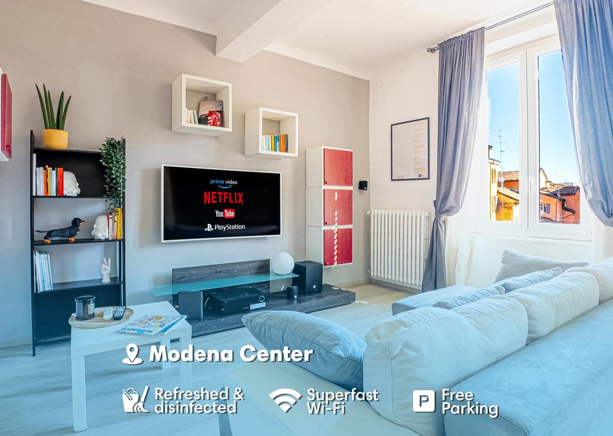 מודנה Luxury Apartment Next To The Francescana מראה חיצוני תמונה